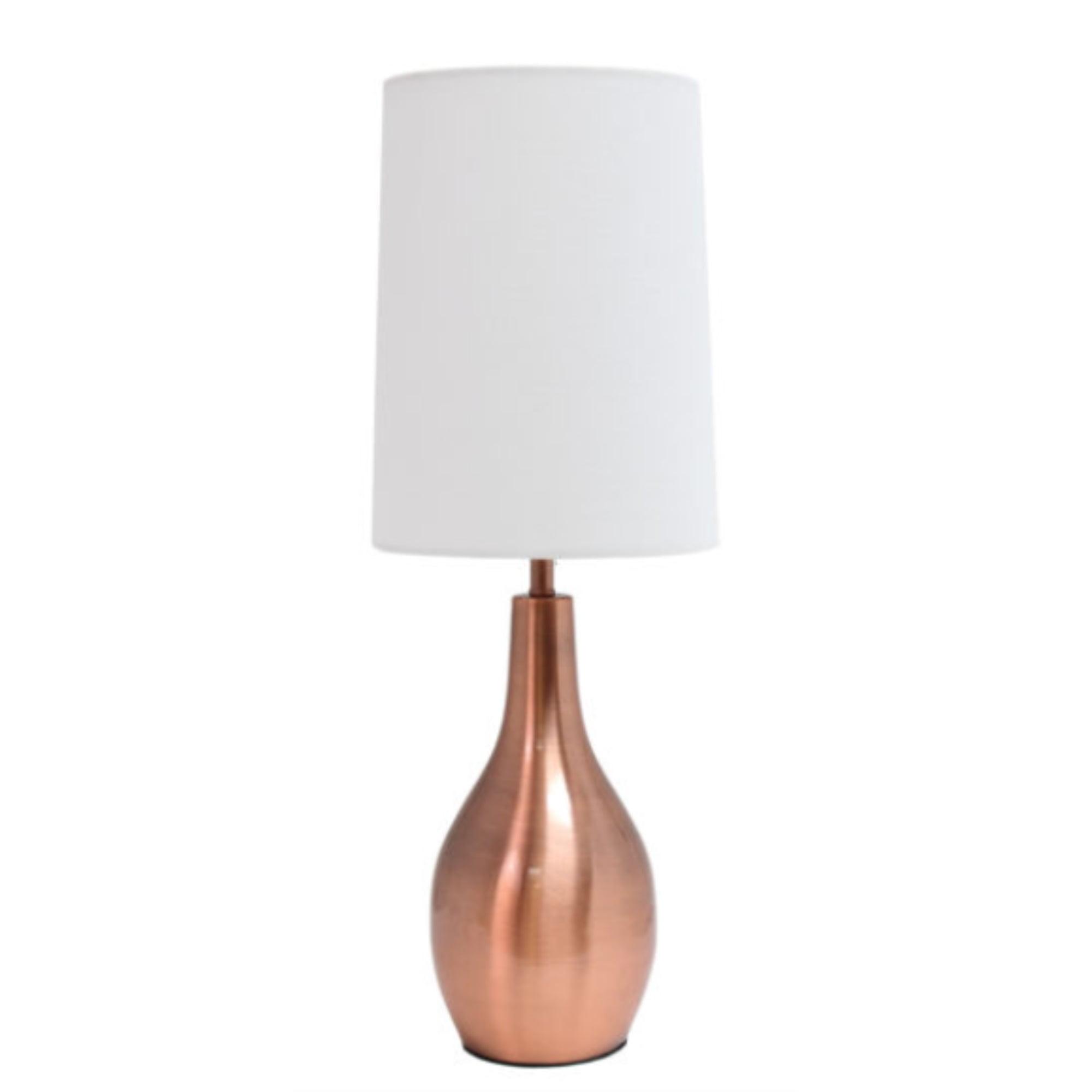 1 Light Tear Drop Table Lamp - Simple Designs