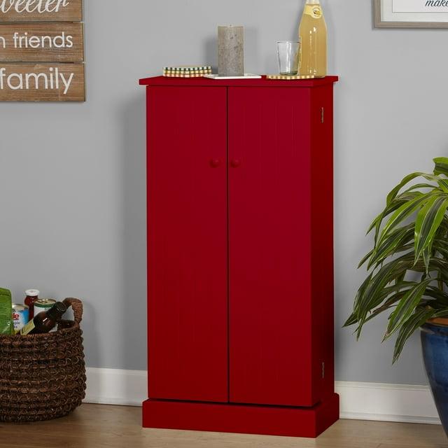 Simple Living  Pine Utility Kitchen Pantry