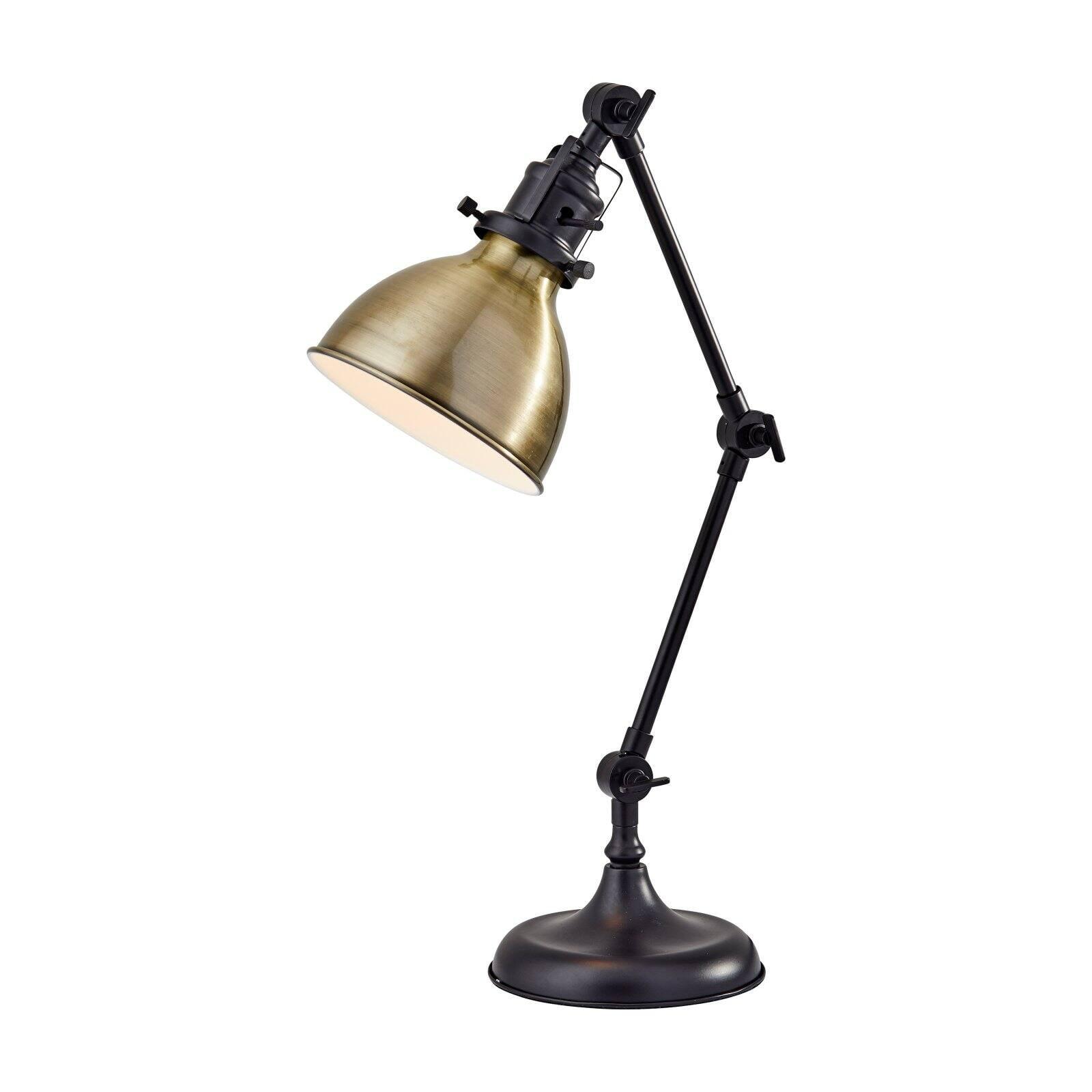 Antique Bronze Adjustable Brass Desk Lamp