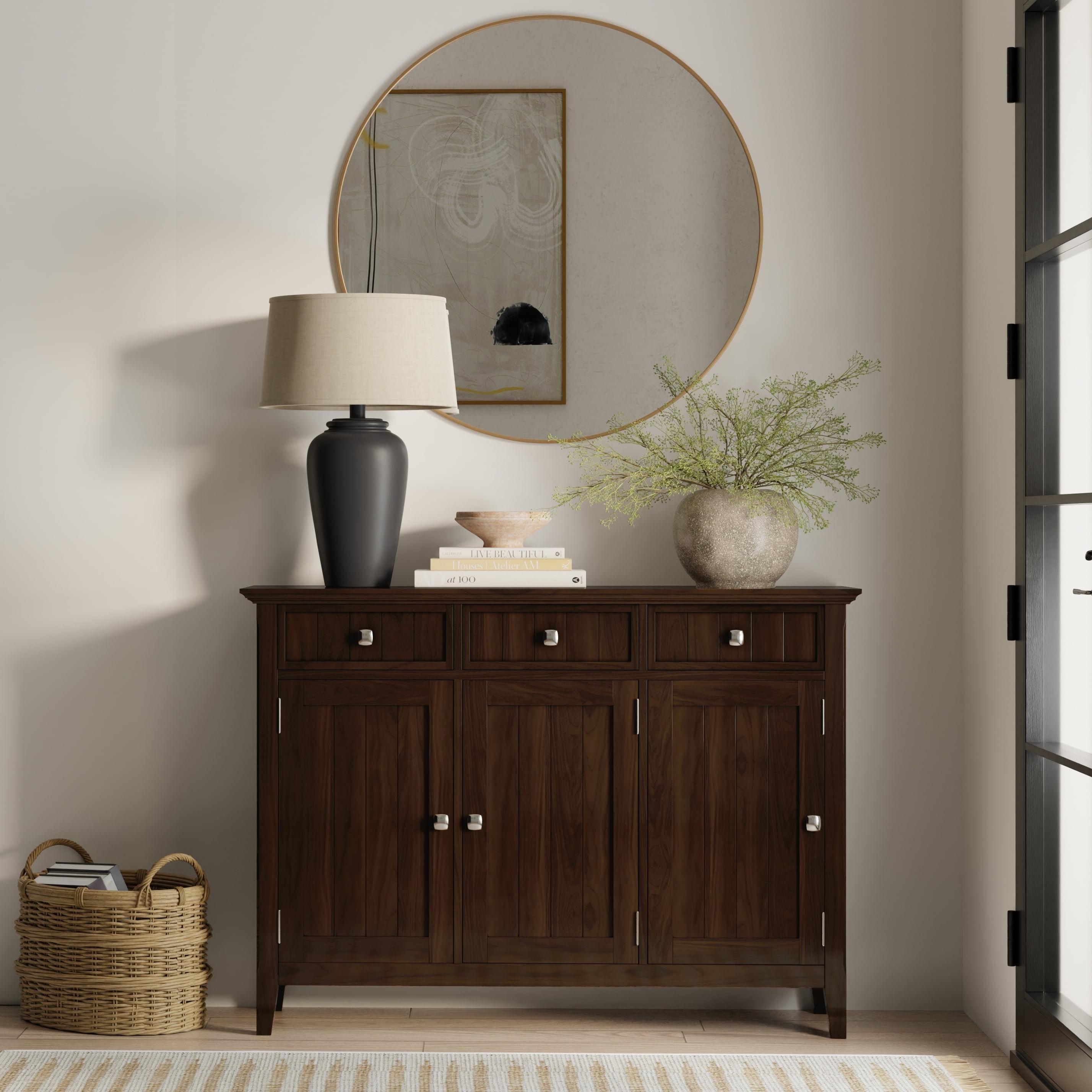 Acadian Solid Wood Accent Cabinet