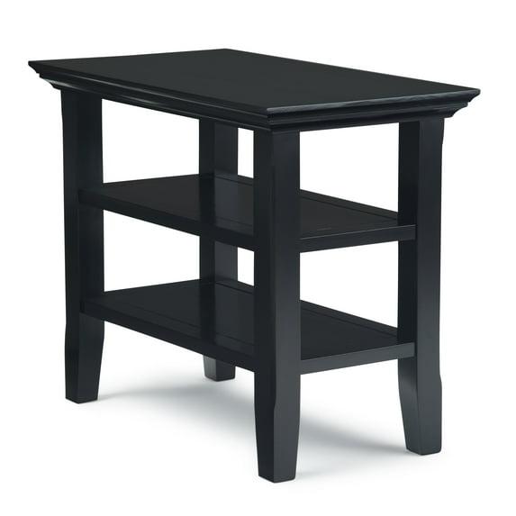 Lark Manor™ Solid Wood Transitional Table with Open Shelves