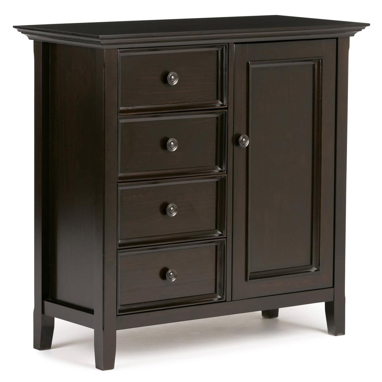 Simpli Home Amherst Solid Wood Accent Cabinet