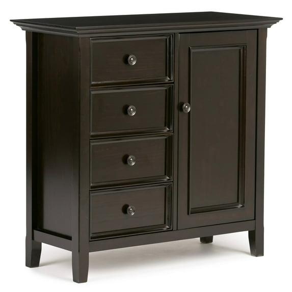 Simpli Home Amherst Solid Wood Accent Cabinet