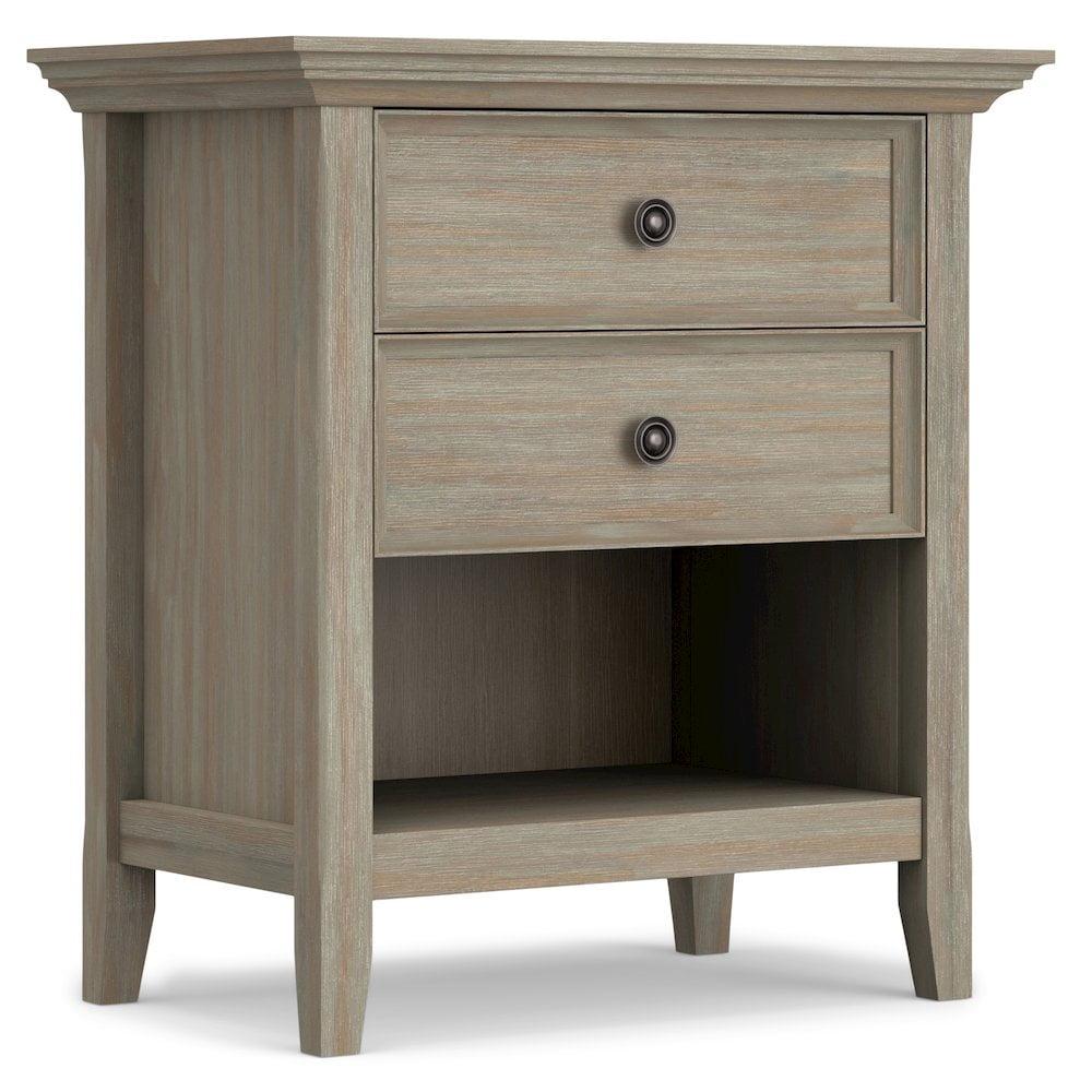 Amherst 2 - Drawer Solid Wood Nightstand