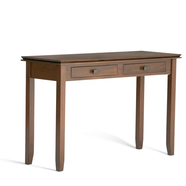 Simpli Home Artisan 46"W Solid Wood Storage Console Table with 2 Storage Drawers