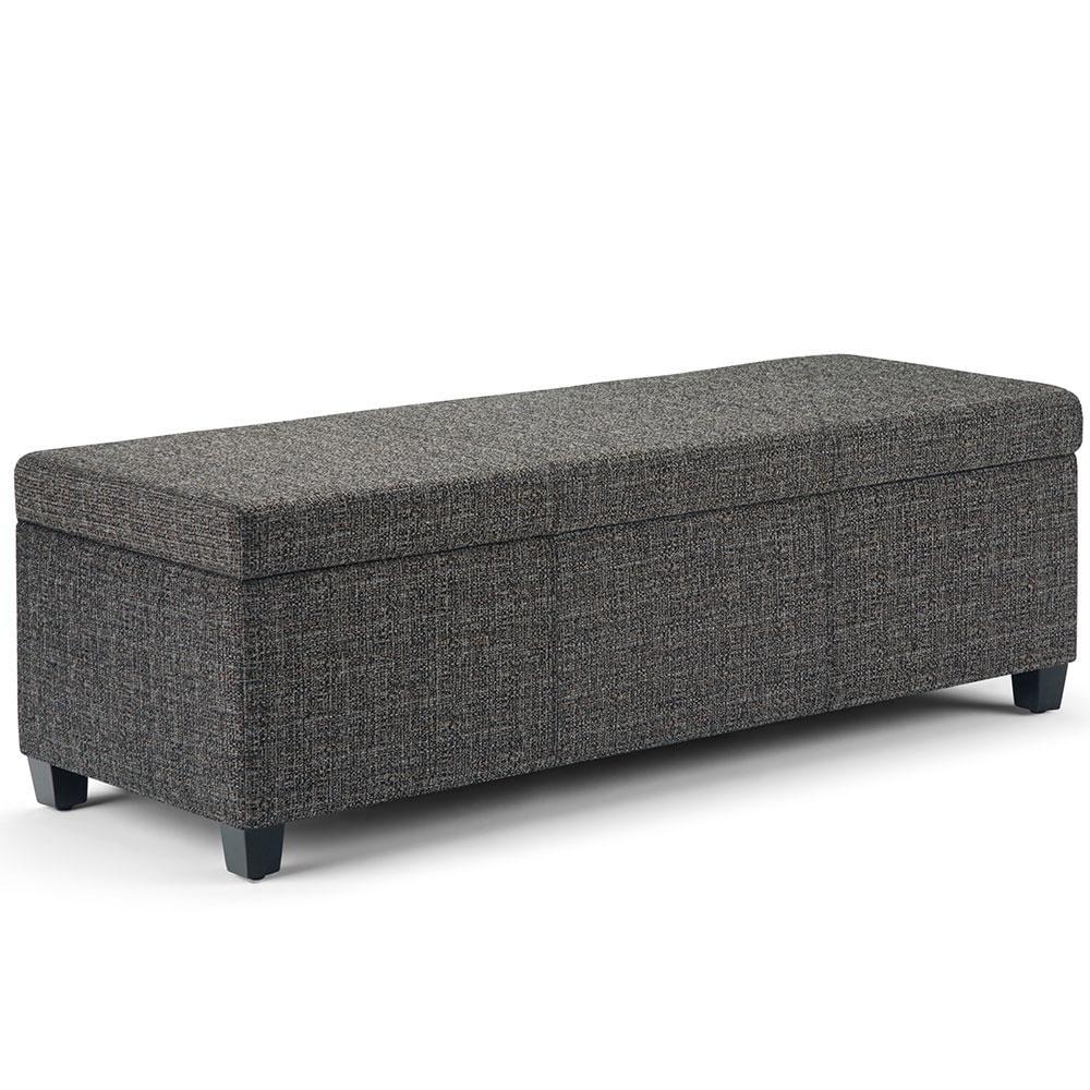 Simpli Home Avalon Storage Ottoman Bench,Assembled