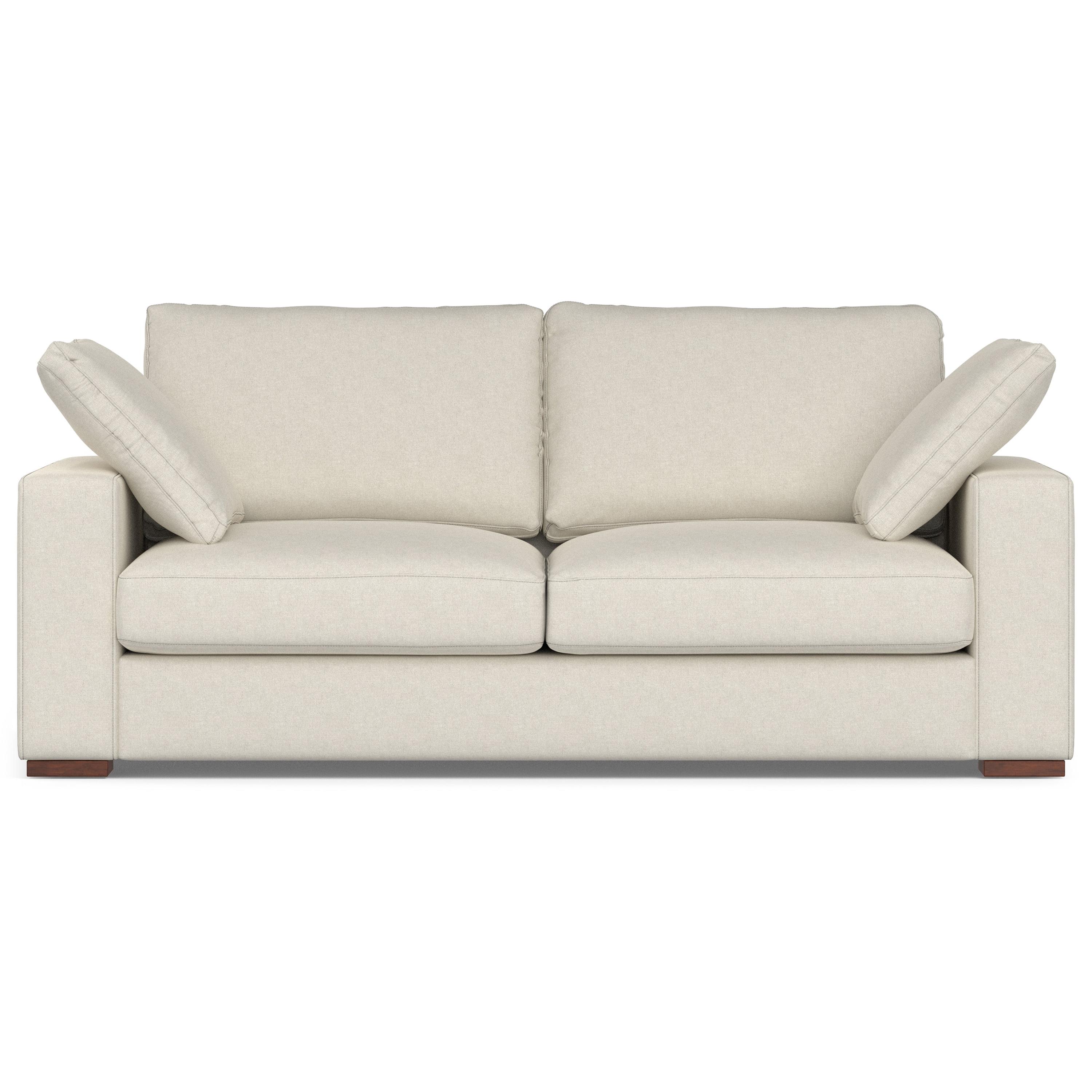 AllModern Tatum Deep Seater Sofa, Performance Fabric Couch for Living Room, Stain-Resistant Contemporary Sofa
