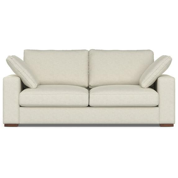 AllModern Tatum Deep Seater Sofa, Performance Fabric Couch for Living Room, Stain-Resistant Contemporary Sofa