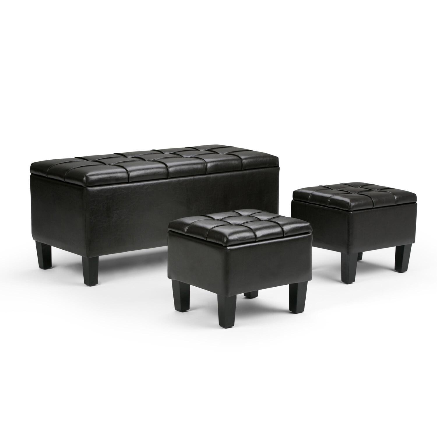 Abdiwahid Upholstered Storage Bench