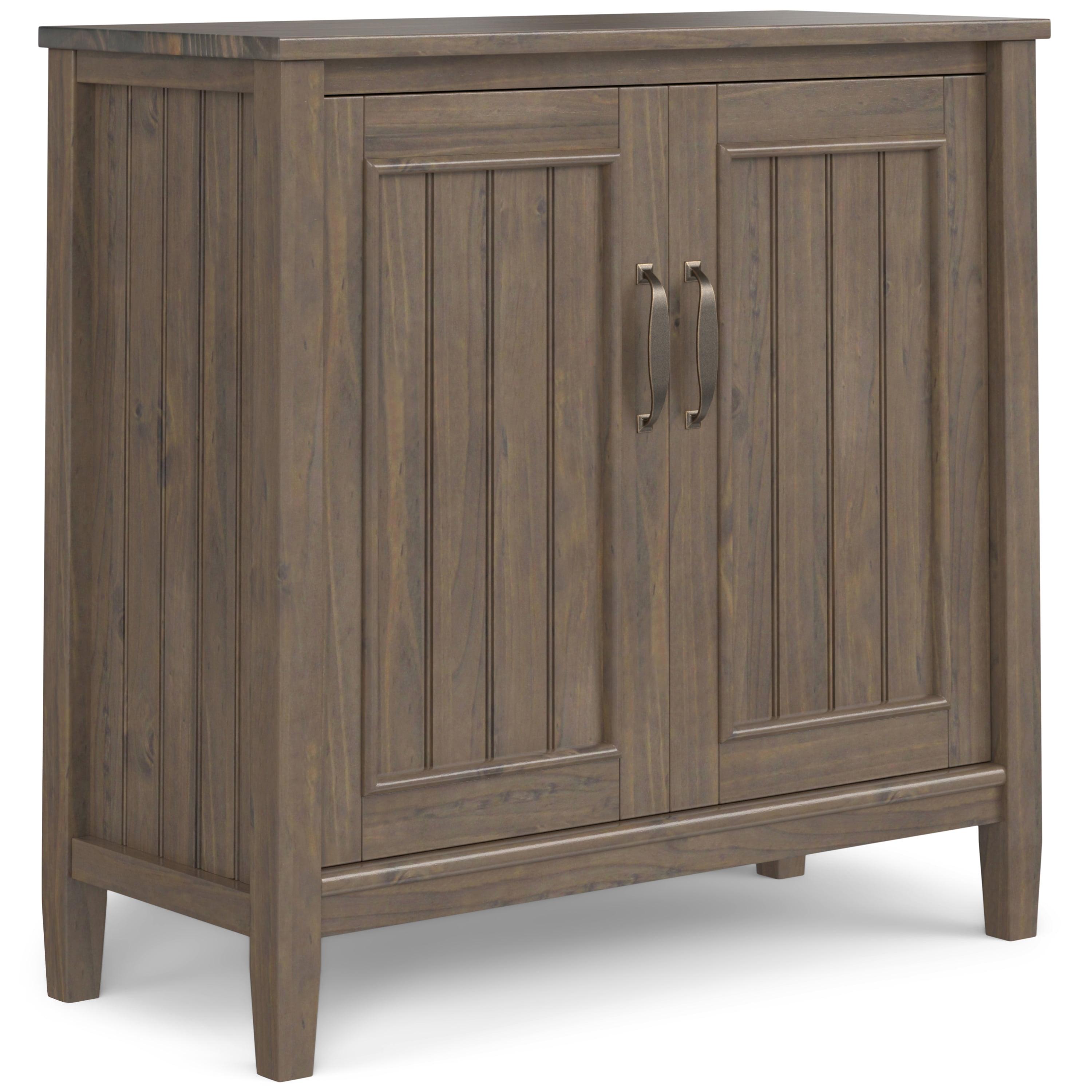 Lev Solid Wood Accent Cabinet