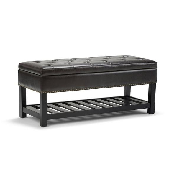 Lomond Faux Leather Upholstered Storage Bench