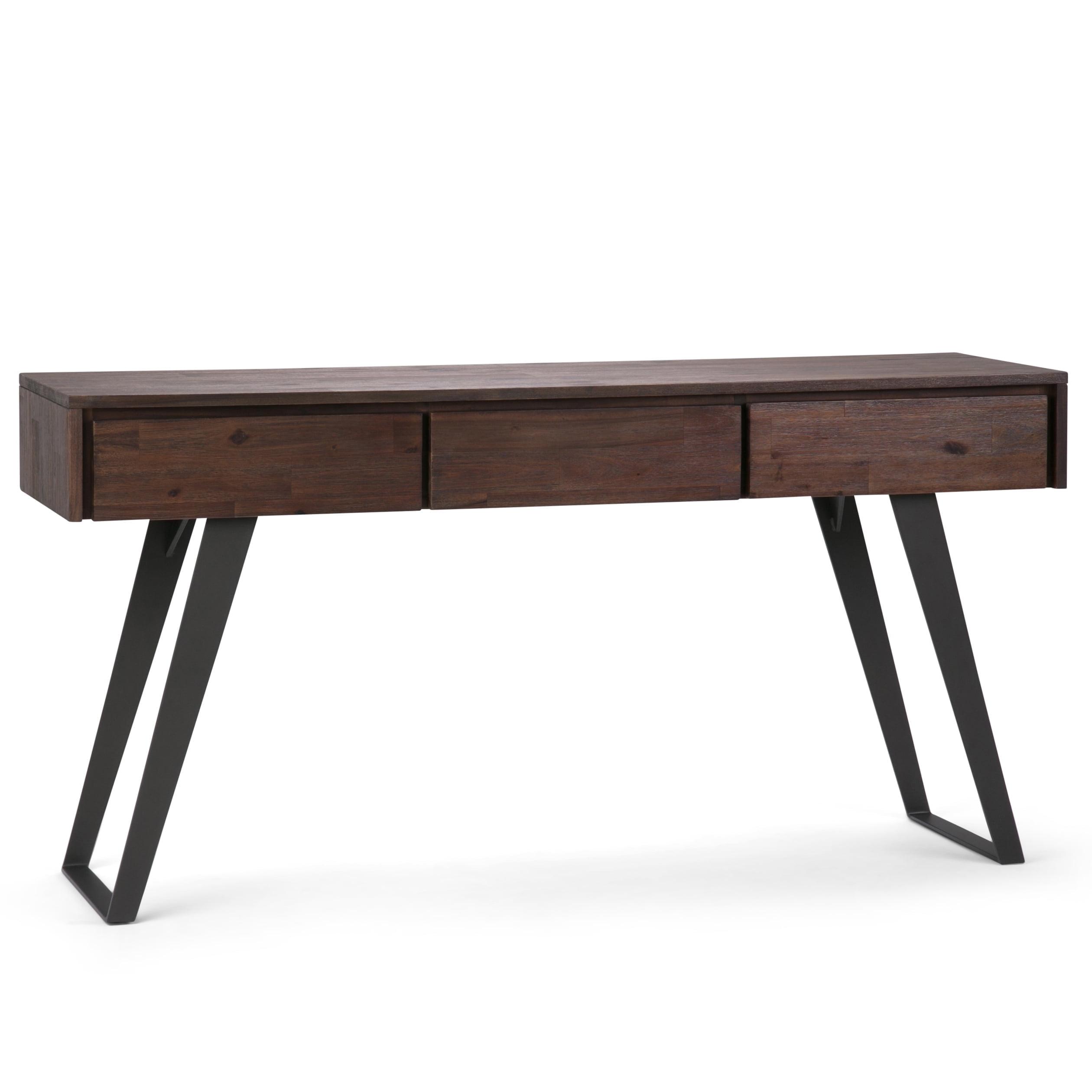 Lowry 60'' Solid Wood Top Console Table