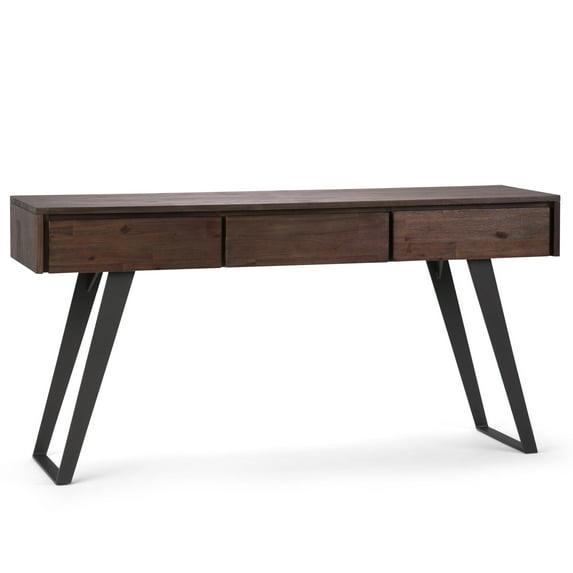 Lowry 60'' Solid Wood Top Console Table