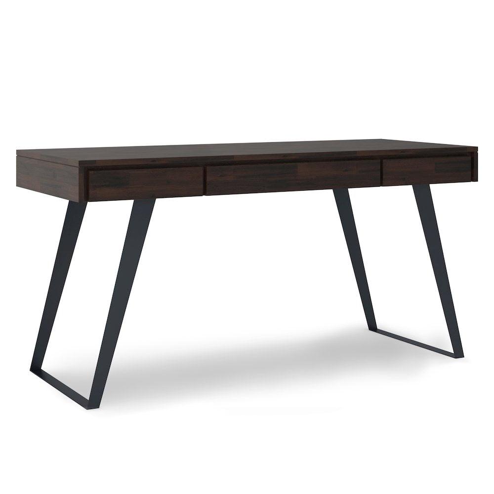 Simpli Home Lowry Solid Wood Desk