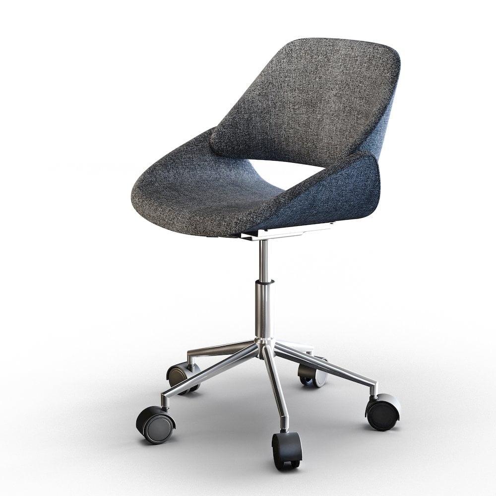 Simpli Home Malden Polyester Blend Task Chair