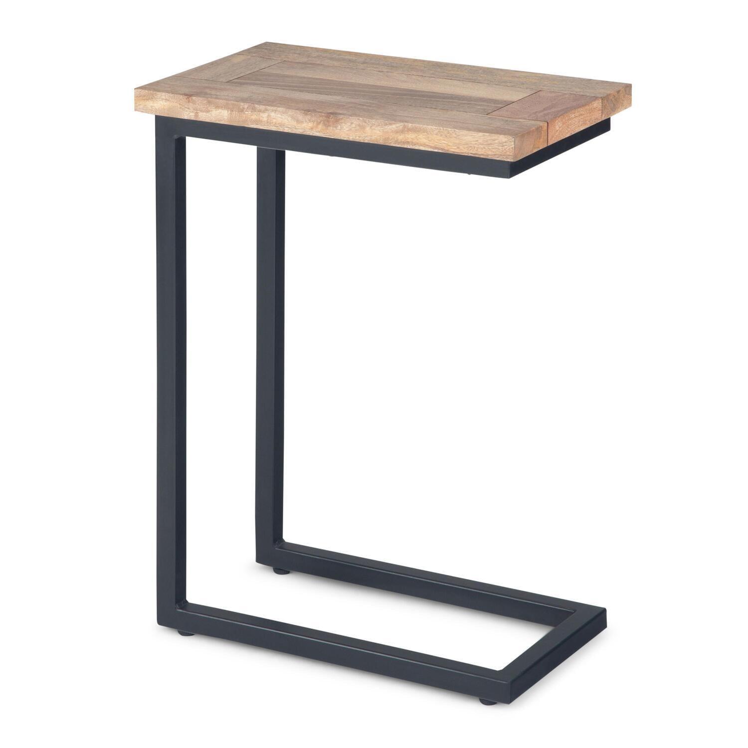 Simpli Home Skyler Solid Mango Wood C Side Table & Reviews | Wayfair