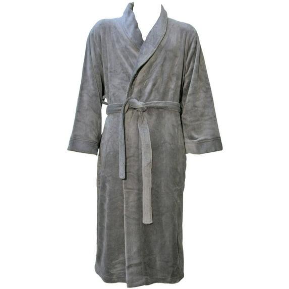 Simplicity New Plush Long Sleeve Pockets Nightgown Bath Robe