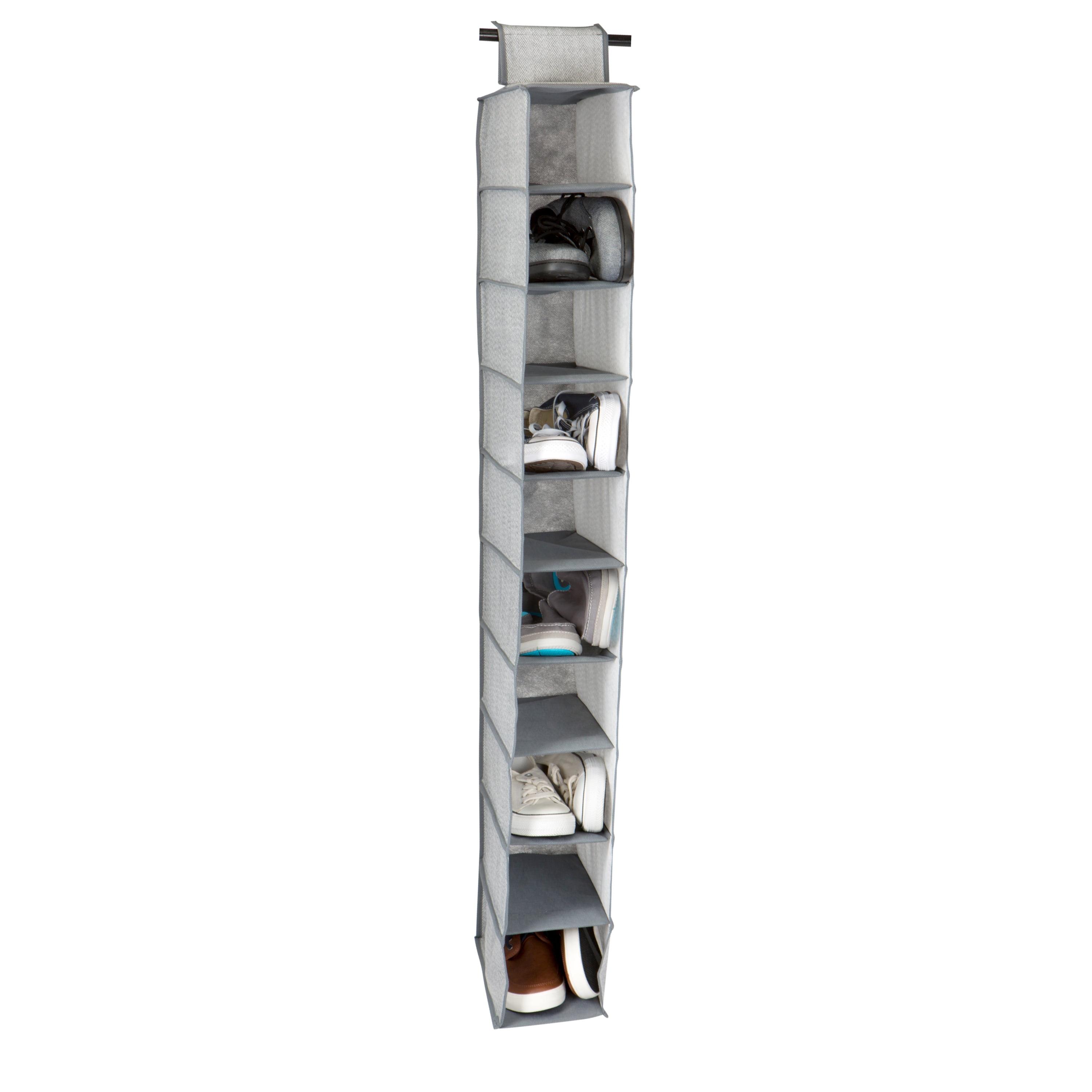 Simplify 10 Pair Hanging Shoe Organizer