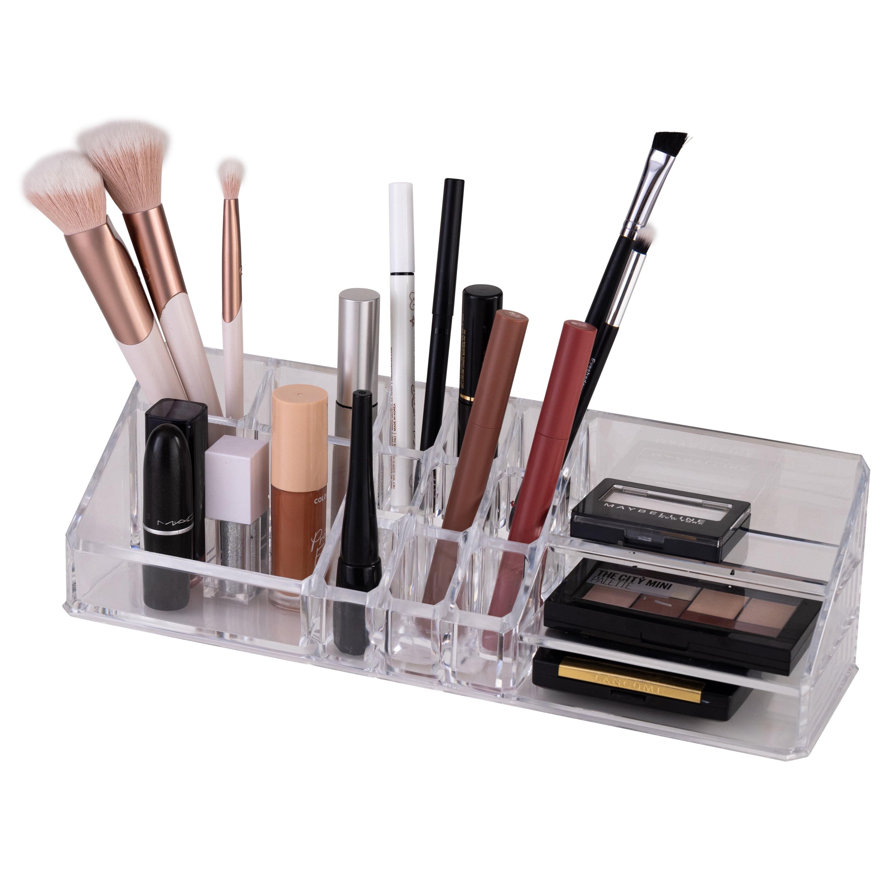 Simplify Plastic 14 Compartment Makeup Organizer