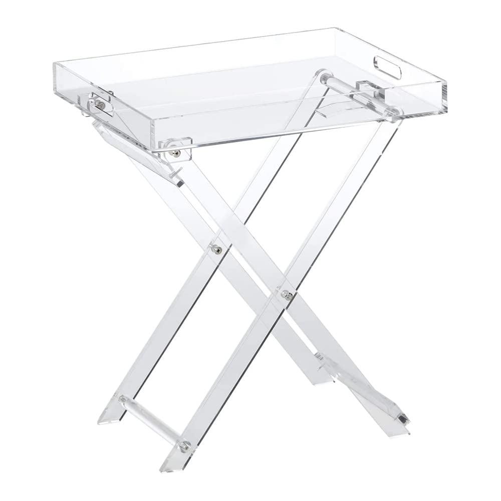 Acrylic Folding Tray Table