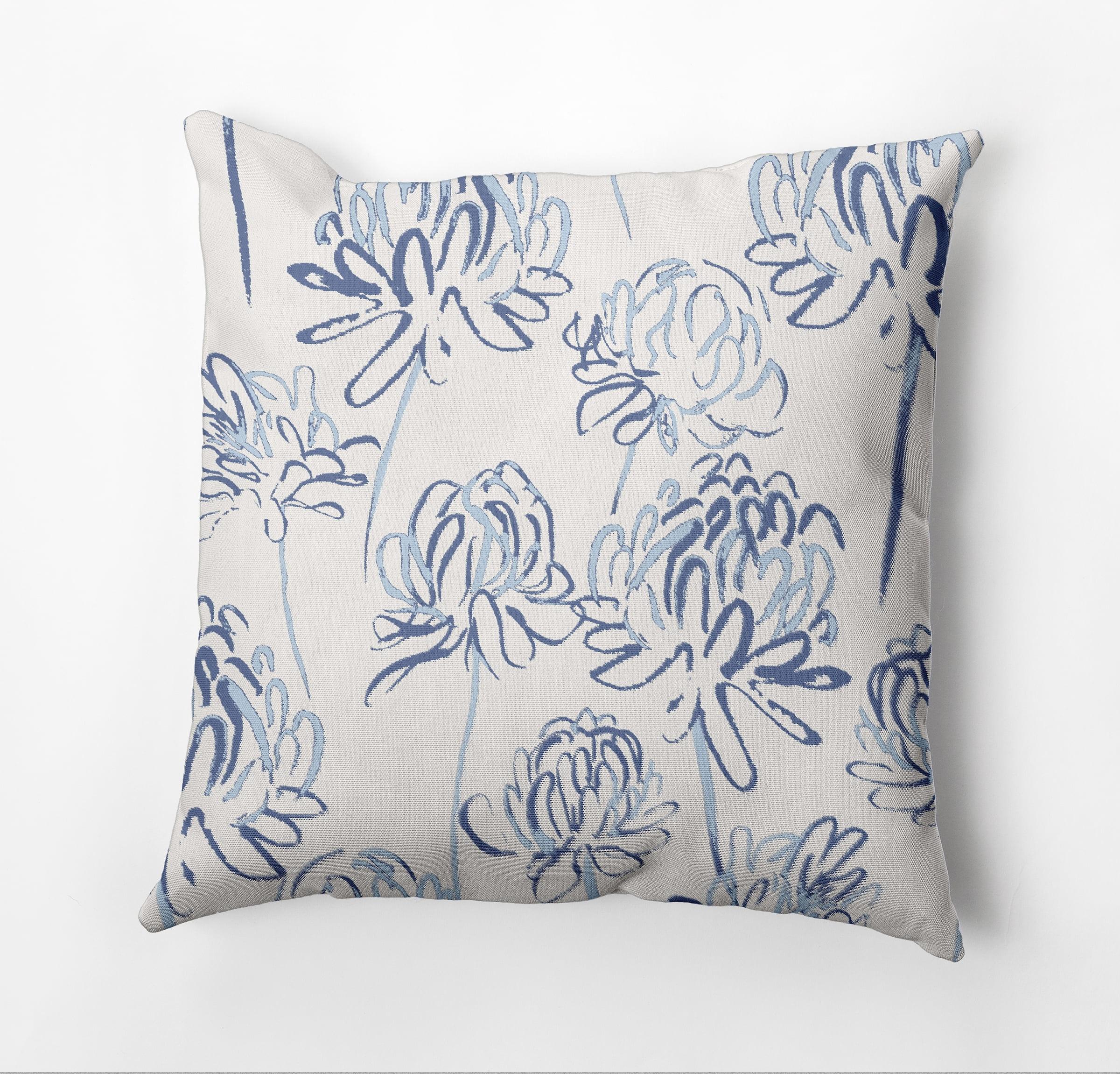 e by design Floral Reversible Throw Pillow