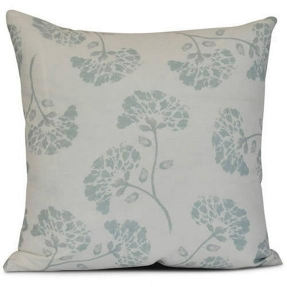 e by design Floral Frolic Floral Indoor/Outdoor Reversible Throw Pillow
