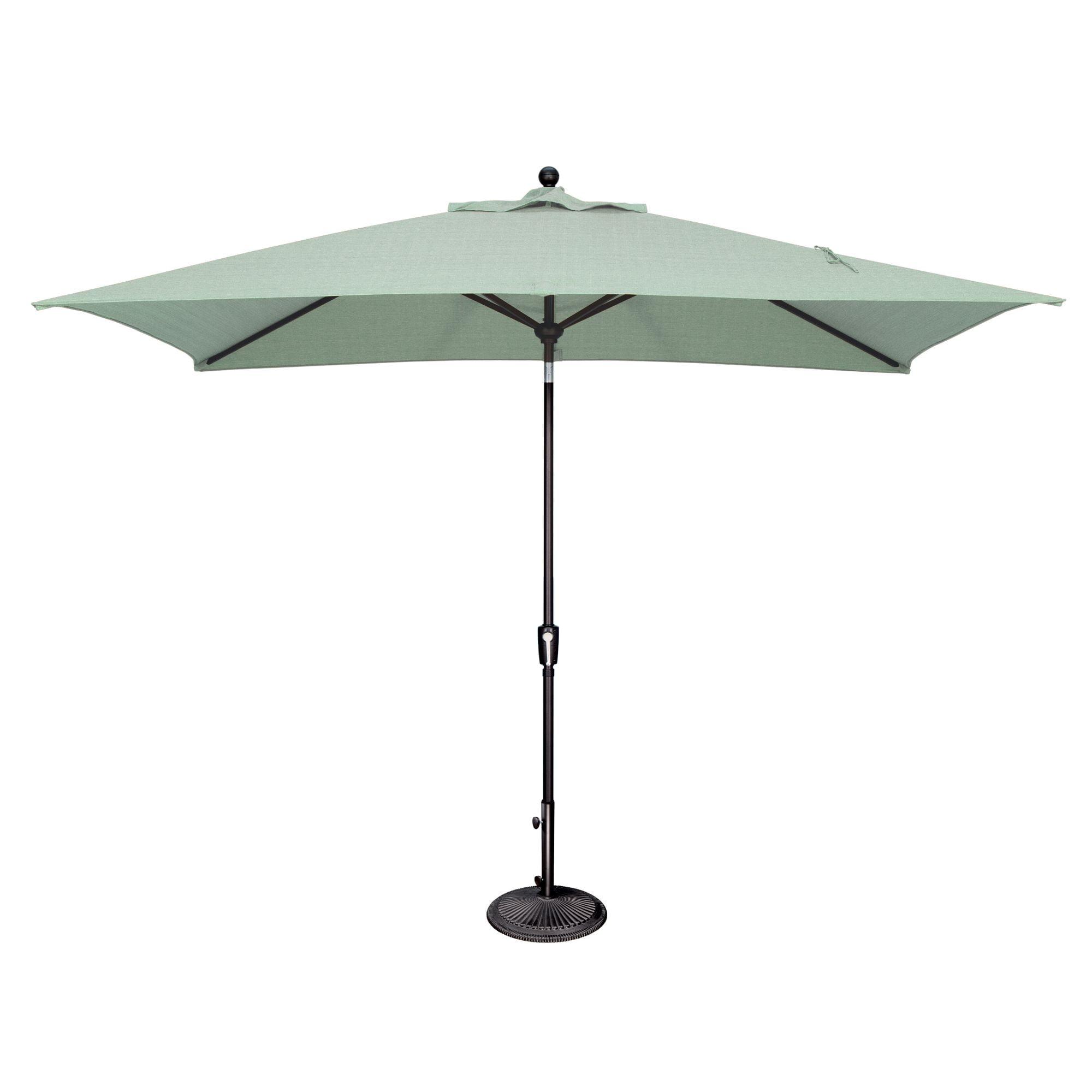 SSUM92-6X10RT09-A5413 6 x 10 ft. Rectangle Push Button Tilt Umbrella, Spa