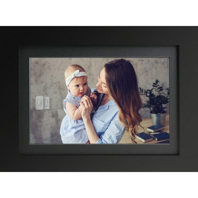 Simplysmart Home Friends And Family 8” Wi-Fi Smart Digital Picture Frame, Send Pictures From Phone To Frame, Hd 1080P Touchscreen, 8Gb Internal Memory