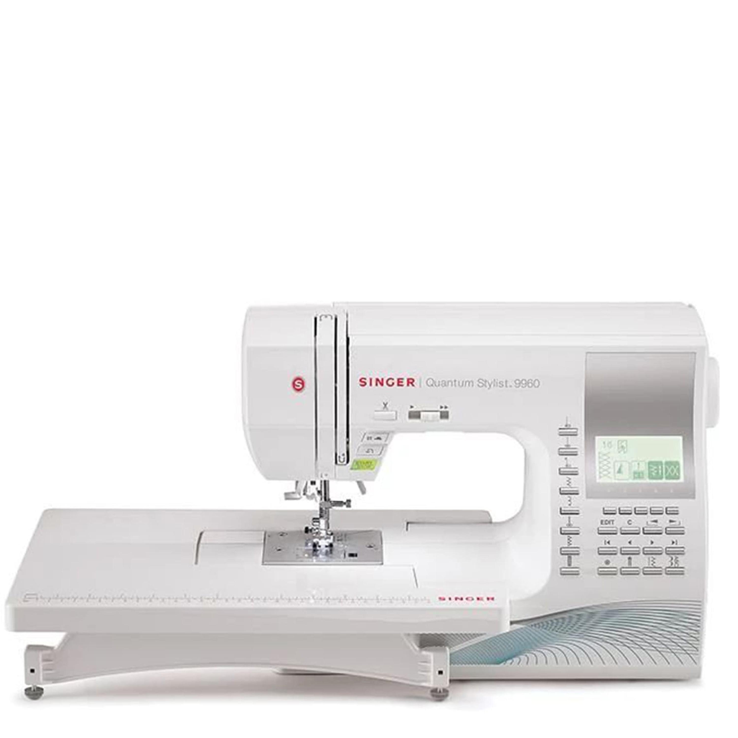 Quantum Stylist White Computerized Sewing and Quilting Machine