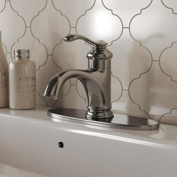 Widespread Single-handle Bathroom Faucet