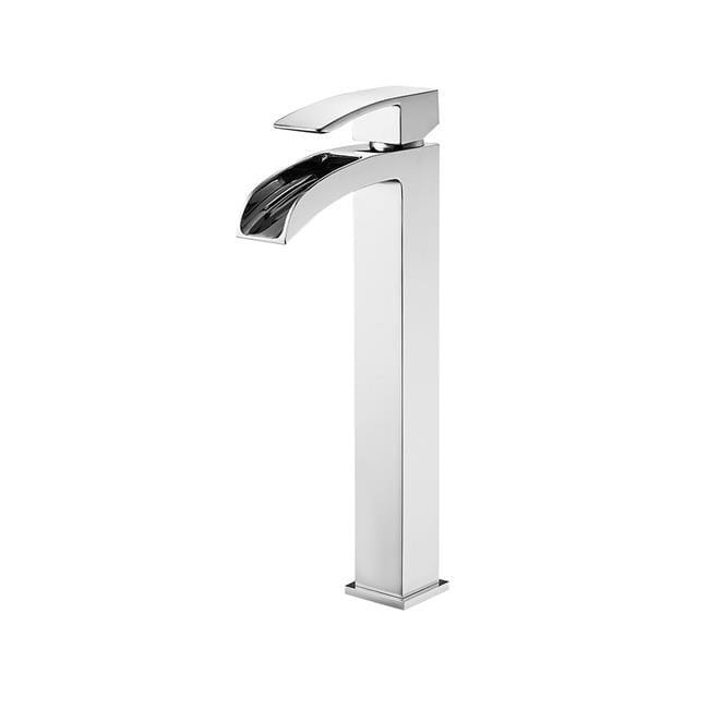 Belair Polished Chrome Single-Handle Waterfall Bathroom Faucet