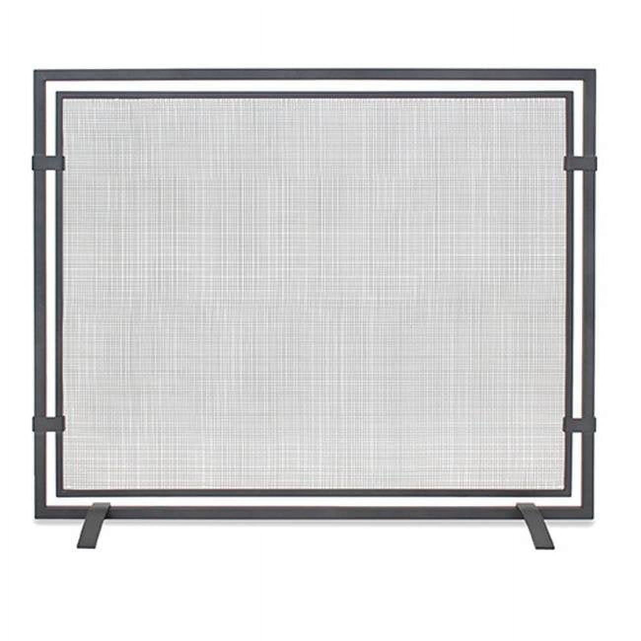Sinclair Contemporary Natural Iron 39"W x 31"H Fireplace Screen