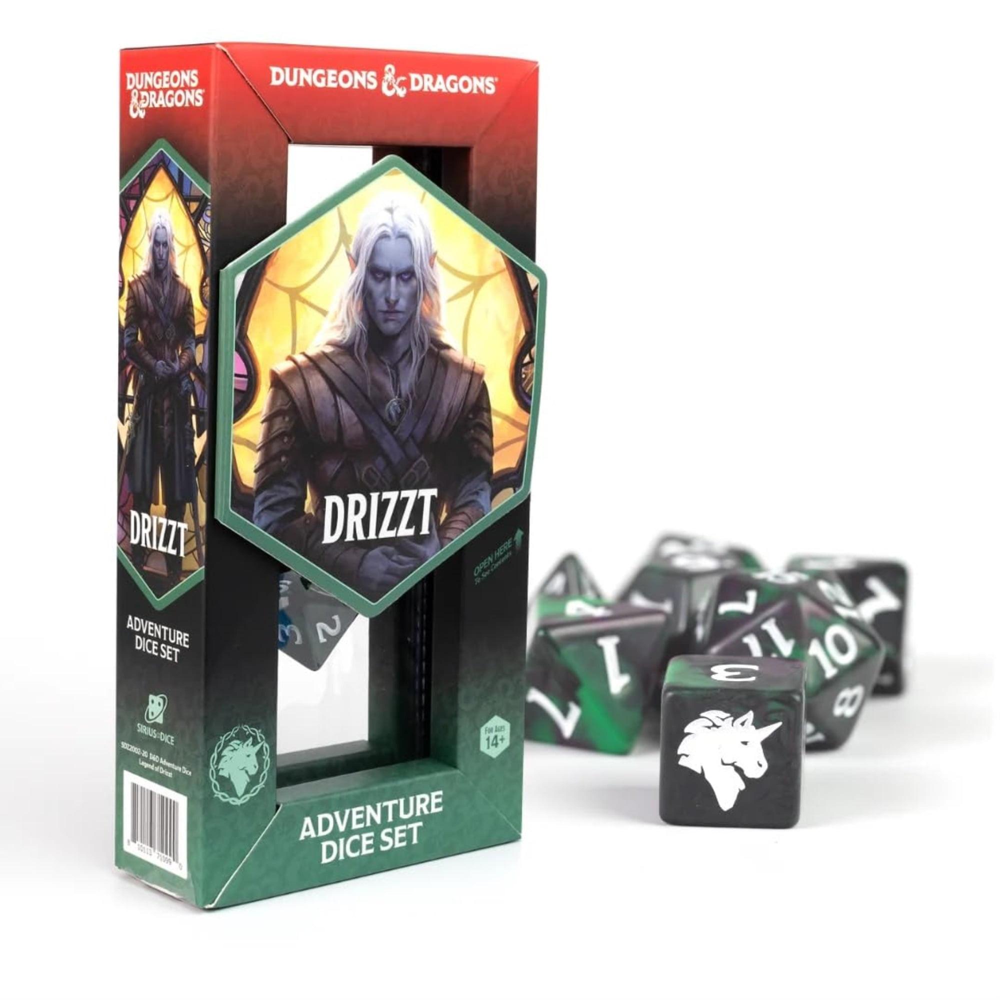 D&D Adventure Dice (Legend of Drizzt)