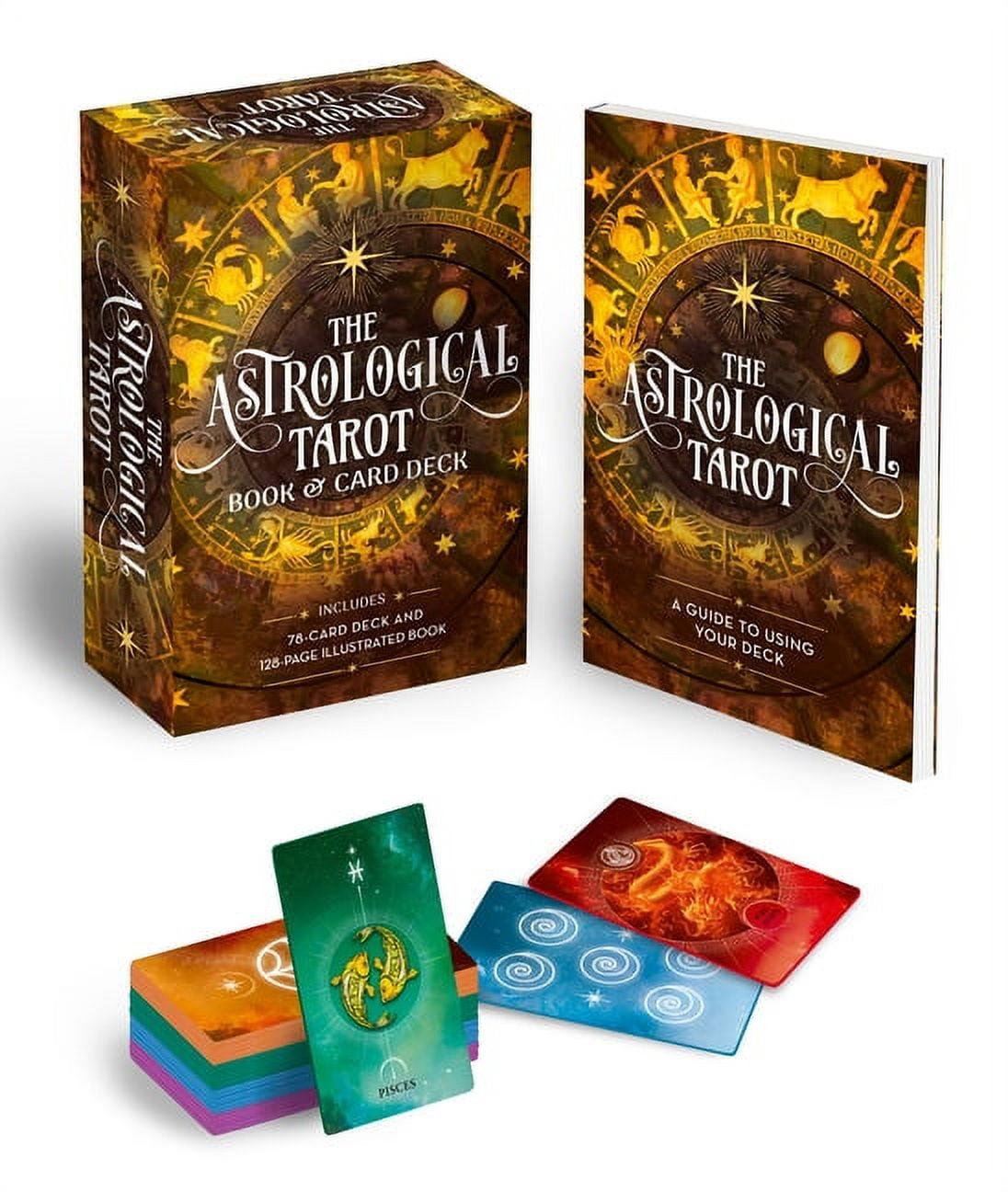 Astrological Tarot Book and 78-Card Deck Set