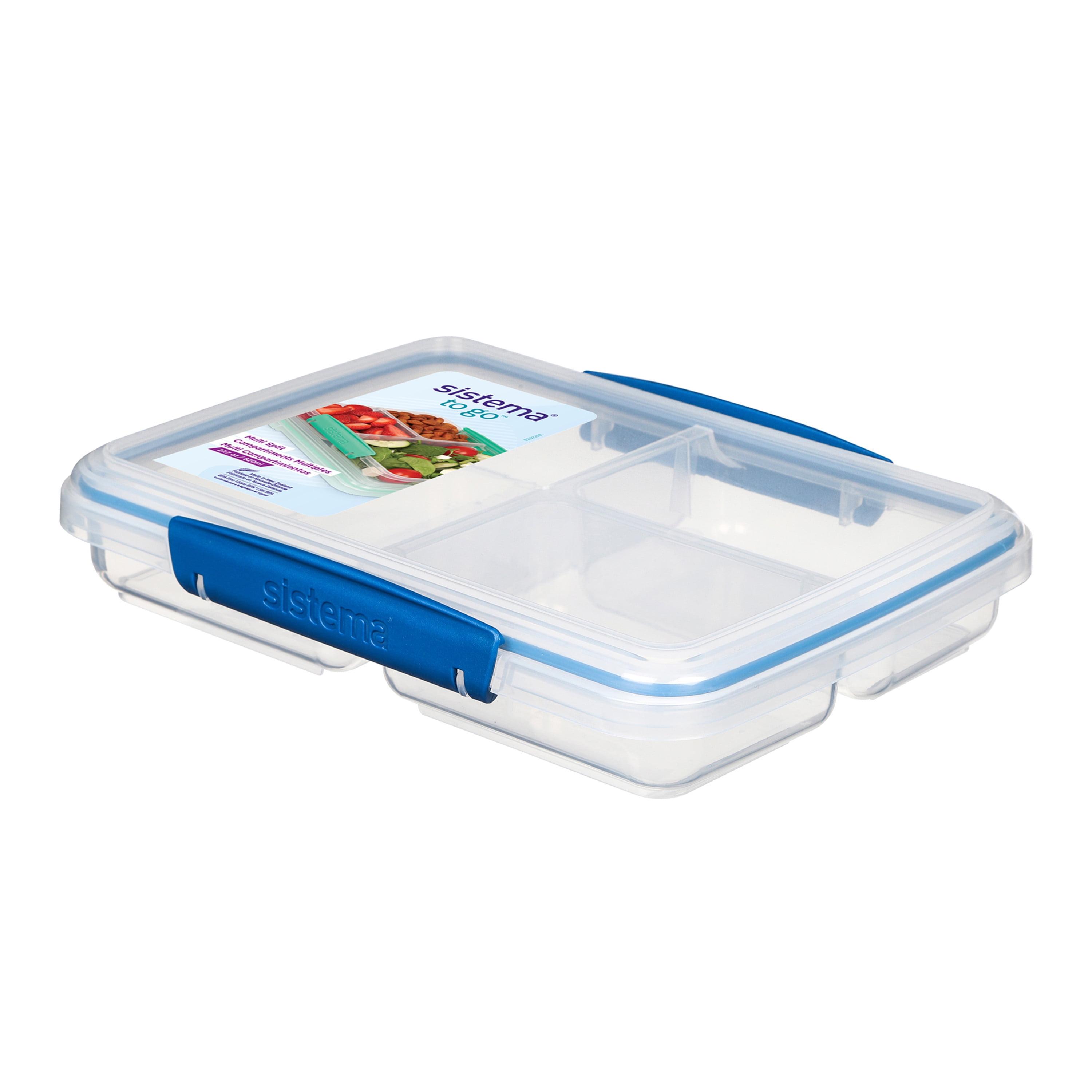 Sistema TO GO Multi Split Food Storage Container, 27.7oz / 820ml