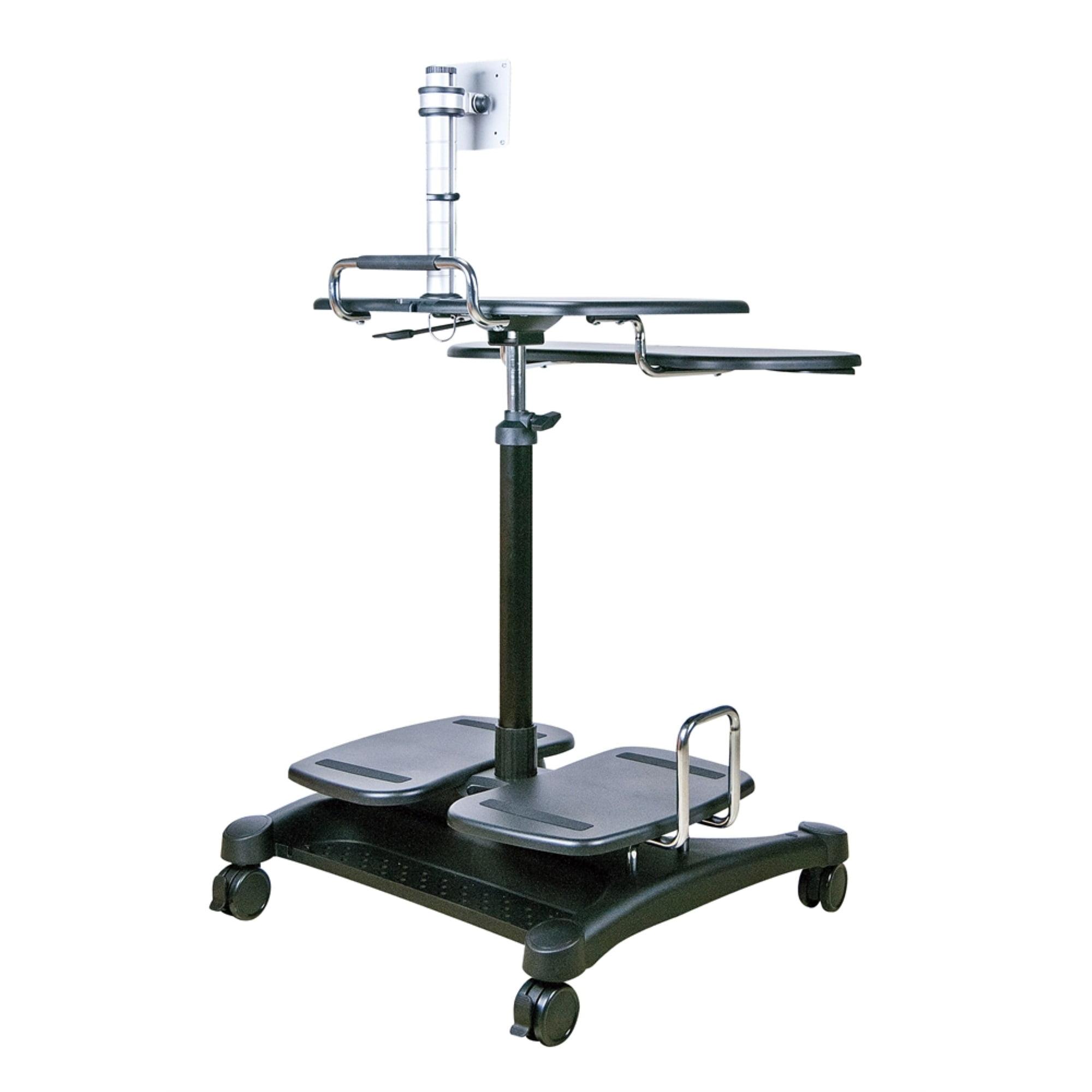 Aidata U.S.A 27.56'' H x 25.2'' W Laptop Cart with Wheels