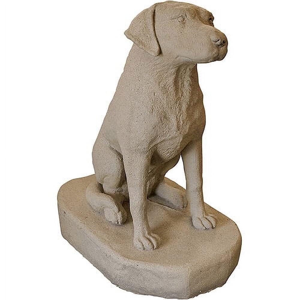 Rosalind Wheeler Etta Dog Plastic Garden Statue