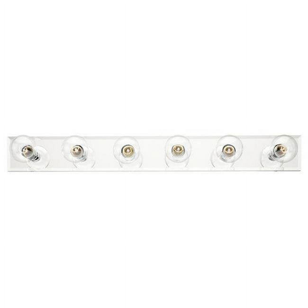 Sleek Chrome 36" Modern Low-Profile Bath Bar Light