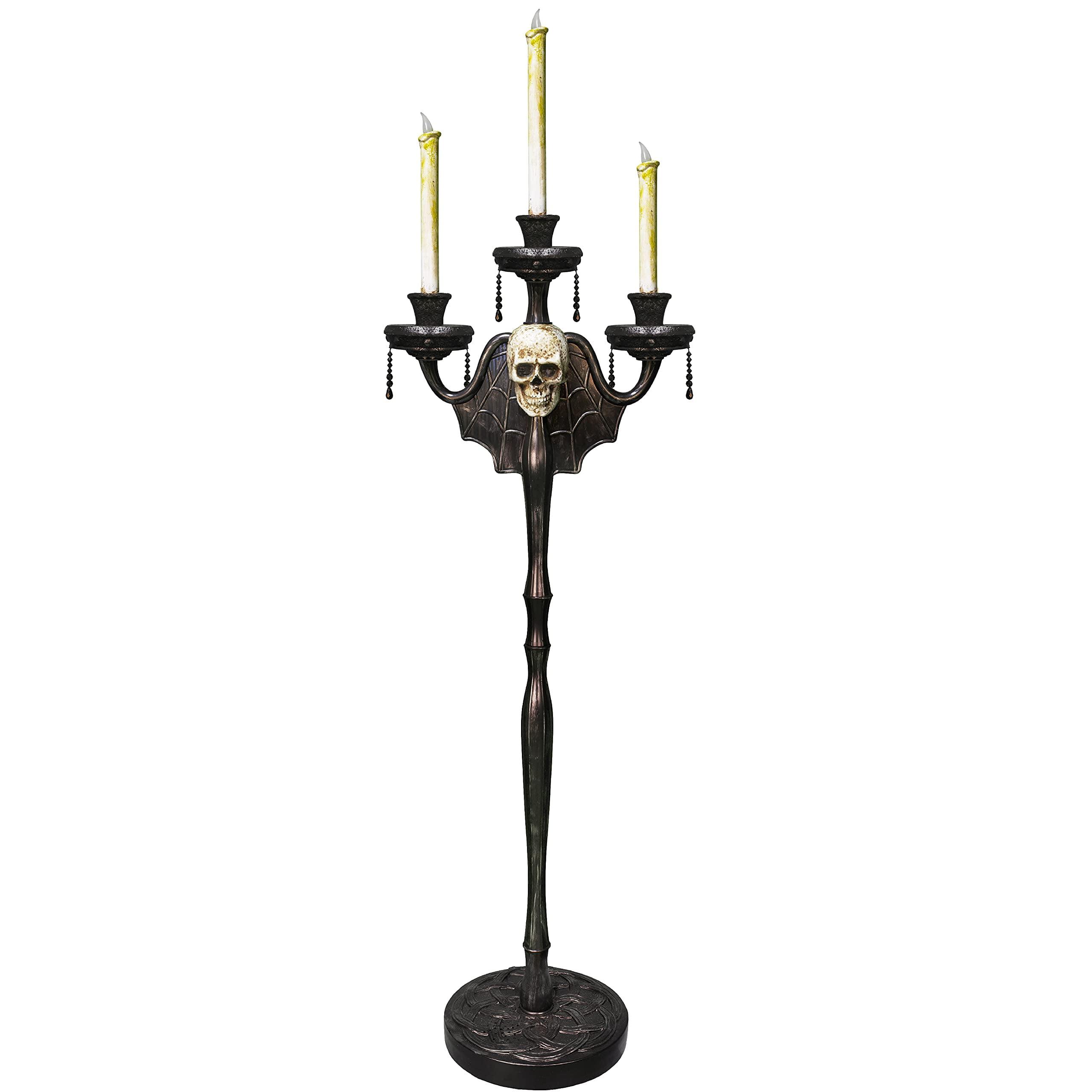 Skeleteen Skeleteen Animated Candelabra Decoration