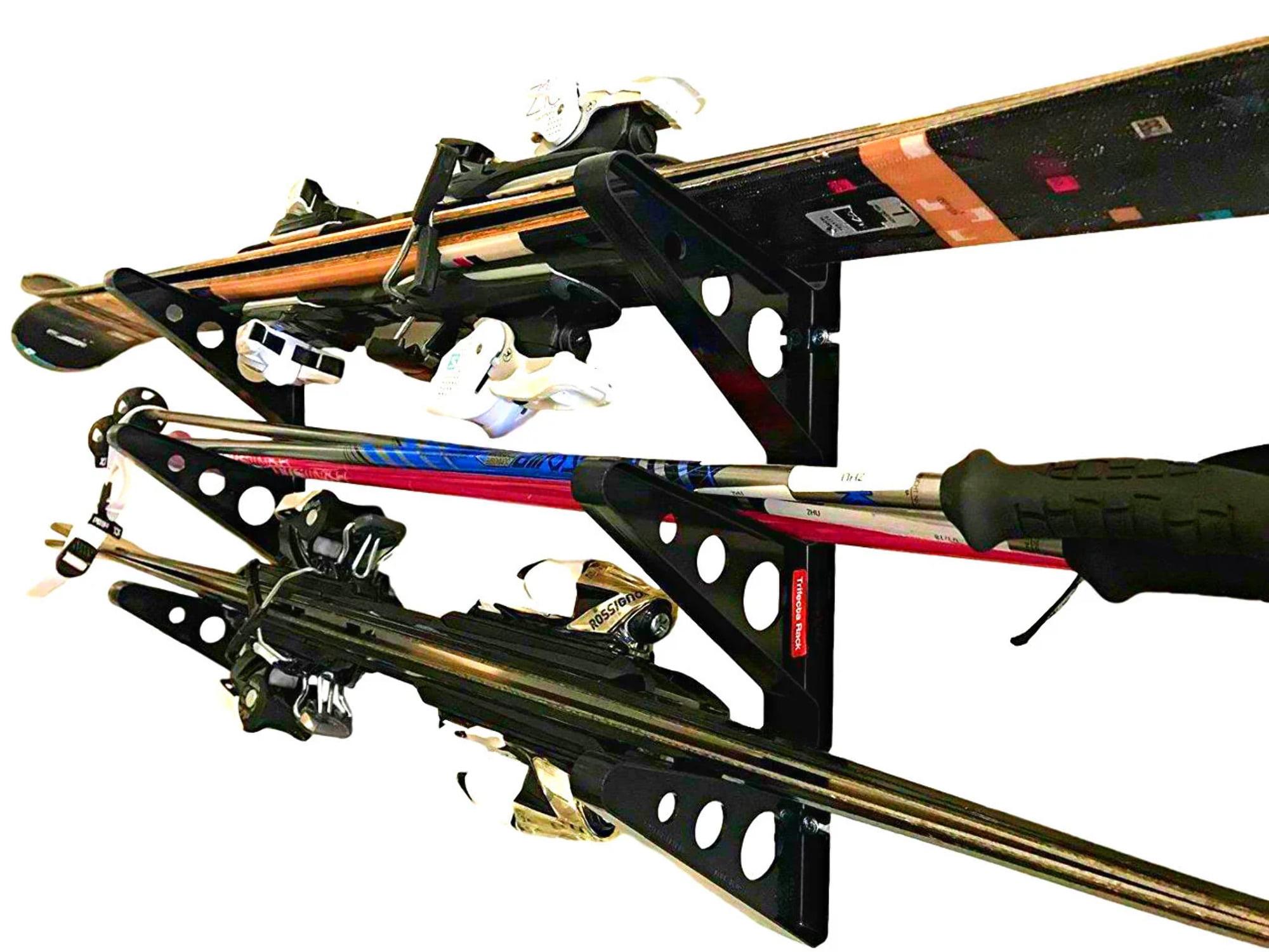 StoreYourBoard Trifecta Ski Storage Rack | 3 Levels