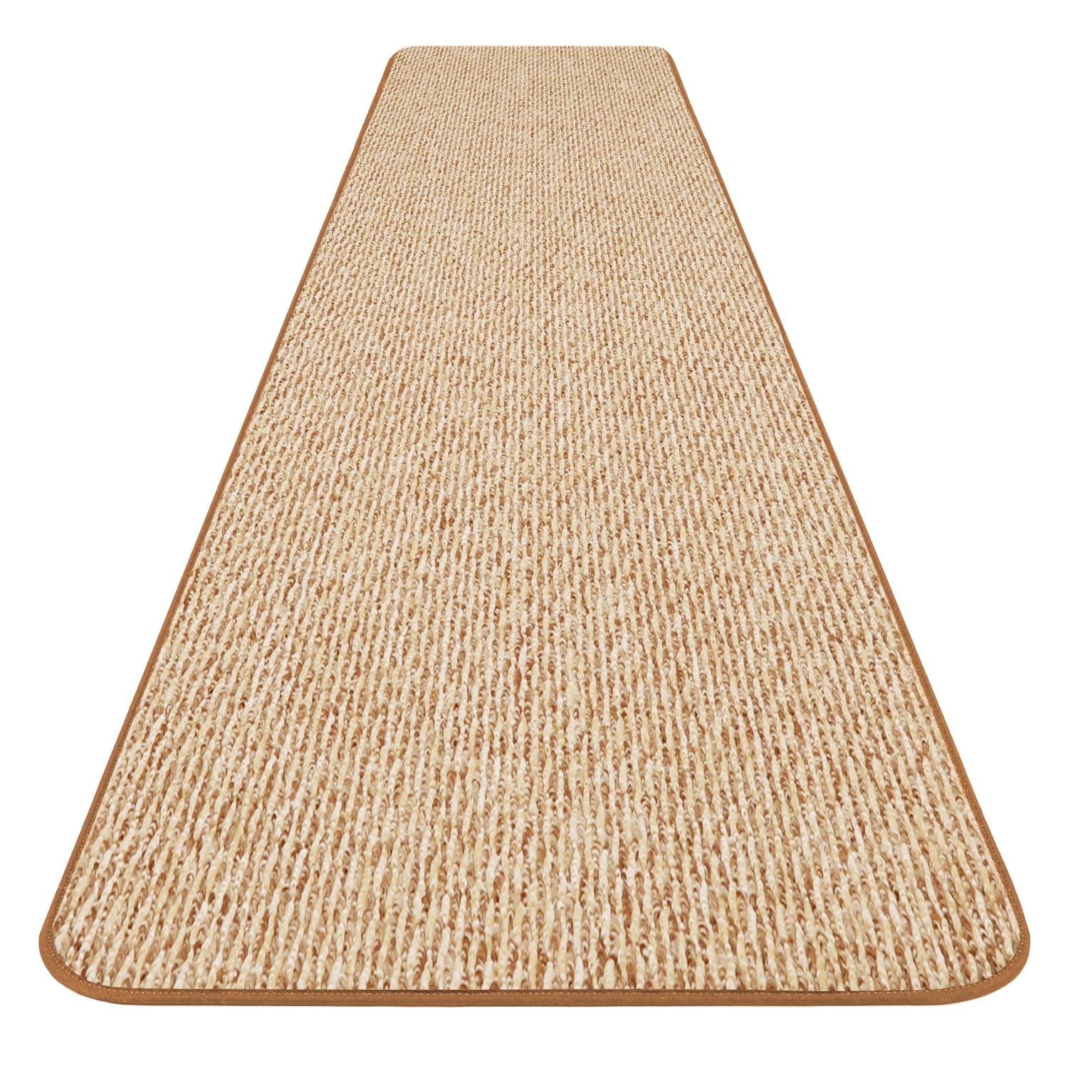 Skid-resistant Carpet Runner - Praline Brown - 10 Ft. X 27 In. - Many Other Sizes to Choose From