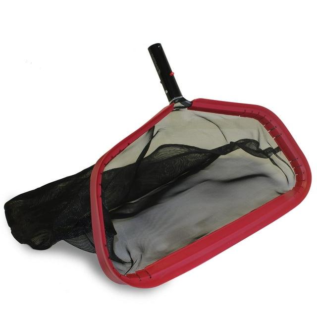 Skimlite SP400 Leaf Skimmer Net for Pool Cleaning, 19 Inch Heavy Duty Fine Mesh Net, Reinforced Frame, Pool Maintenance Rake Cleaner Equipment Debris Collector for Inground Pool Pond Hot Tub Spa