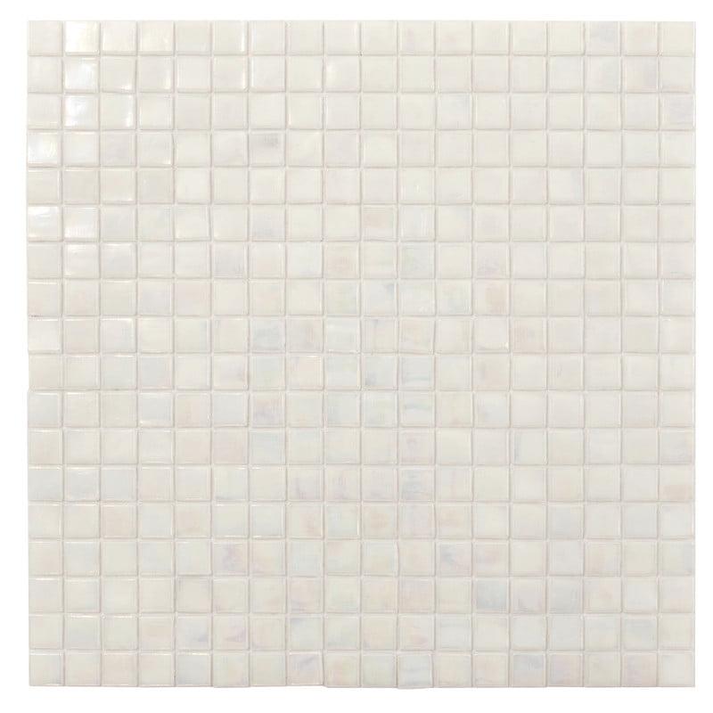 Skosh 0.6" x 0.6" Glass Grid Mosaic Wall & Floor Tile