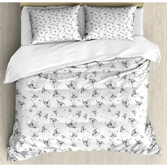 Ambesonne Skull Decorations Modern & Contemporary Duvet Cover Set