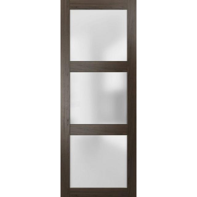 SARTODOORS Lucia Frosted Glass Standard Door Slab