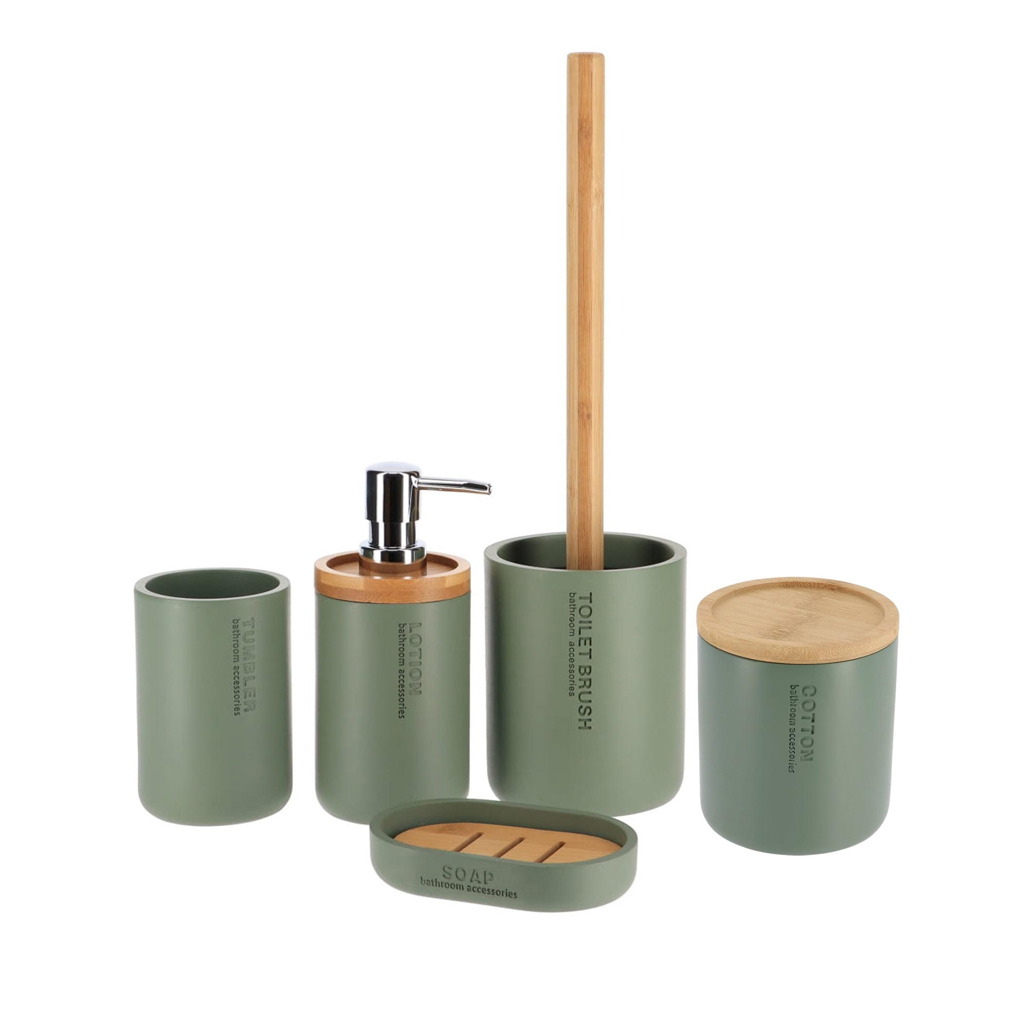 Evideco Willis Bathroom Accessory Set 5 Pieces