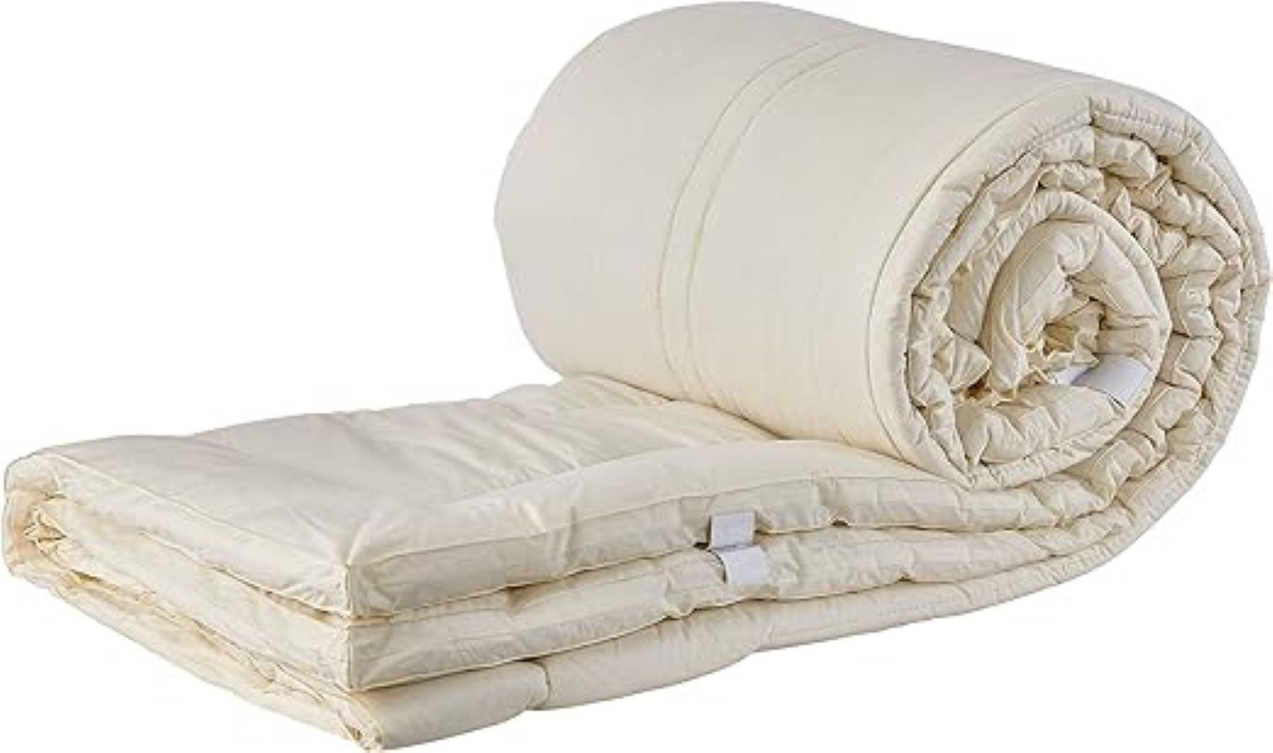 Sleep & Beyond 0.5" Washable Wool Mattress Pad
