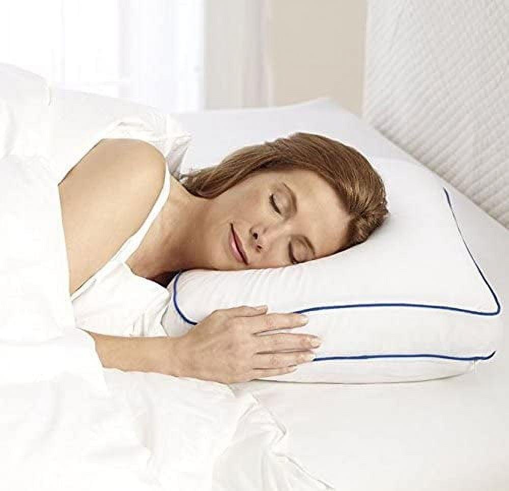 Standard Size Cooling Gel Memory Foam Pillow with Zipper