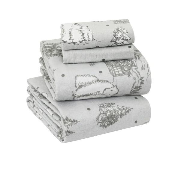 Enviohome Colyt 100% Cotton Flannel Sheet Set