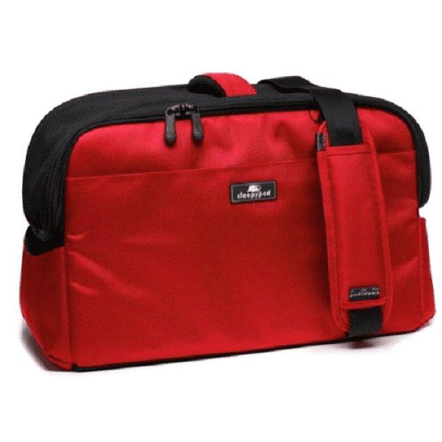 Sleepypod Atom - Airline Approved Pet Carrier and Crash-Tested Car Seat for Cats and Dogs up to 12 lbs. (Strawberry Red)